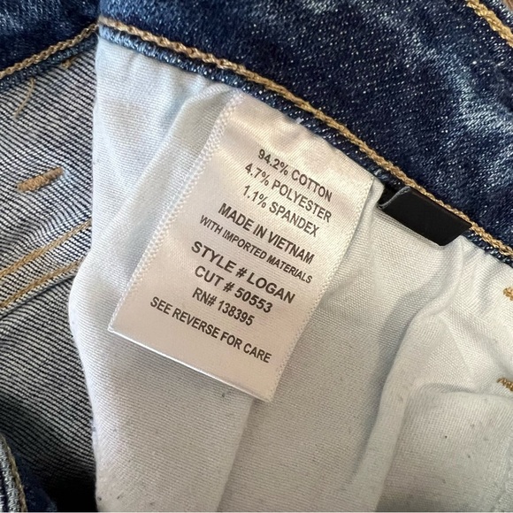 Carly Jean Los Angeles Logan High Waisted Skinny Jean SZ 13 - Picture 6 of 6